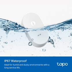 TP-Link Tapo T300 Smart Water Leak Sensor | Dripping Detection | White