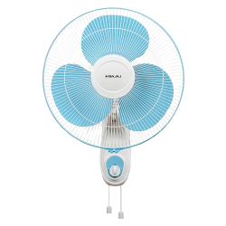 Bajaj Esteem Wall Fan | 400mm | Icy Blue & White