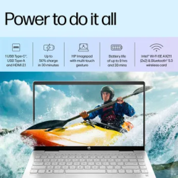 HP Pavilion x360 | Intel Core i5 13th Gen 1335U | 16 GB | 1 TB SSD | 14 Inch | Silver |  14-ek1010TU