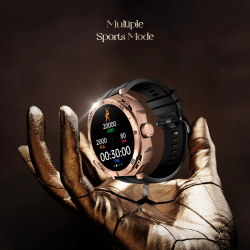 boAt Enigma Z20 Amoled Smartwatch with Bluetooth Calling | Jet Black