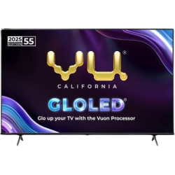 Vu GloLED TV | 55 Inch | Ultra HD 4K | Google TV | 55GLOLED25