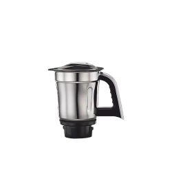 Preethi Steele Mixer Grinder | MG 206 | 3 Jars | 110 V | 550 W | Silver & Black