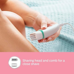 Philips Corded Compact Epilator | shaver and epilator for gentle hair removal at home | BRE245/00