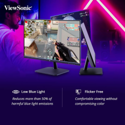 ViewSonic FHD IPS Monitor | 24 inch | Black | VA2432-MH