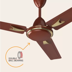 Polycab VIVA DLX Ceiling Fan | 1200 mm |  Luster brown