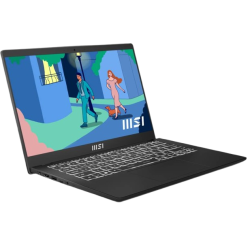 MSI Modern 14 Business Laptop |  Intel Core i5 12th Gen 1235U | 16 GB | 512 GB SSD | 14 inch | Classic Black | C12MO-1212IN