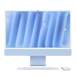 Apple iMac | M4 Chip | 4.5K Retina Display | 16GB | 256GB |  24 Inch | Blue | MWV13HN/A