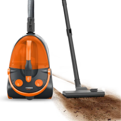 Forbes Maxxvac Cyclonic Technology Vacuum Cleaner | Black & Orange