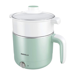 Havells Capture Multi Cook Electric Kettle | 1.2 L | 650 W | Green