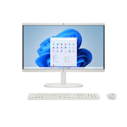 HP All in One Desktop | Intel Core i3 N300 | 21.5 inch | 8 GB | 512GB SSD | FHD Anti Glare  | White | 22-dg0786in