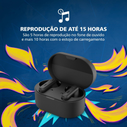 Philips Wireless Earbuds | Black | TAT1108BK/00