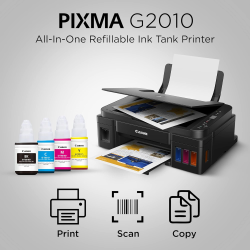 Canon Pixma Multi function Ink Tank Printer | Black |  G2010