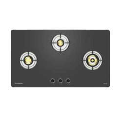 Pureflames Ray Gas HOB | 90 cm | Black | RAY90