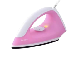 Philips Dry Iron | 750 W | Pink | GC 91/40