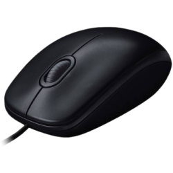 Logitech M90 Wired Optical Mouse | 1000 DPI Optical Tracking | USB | Black