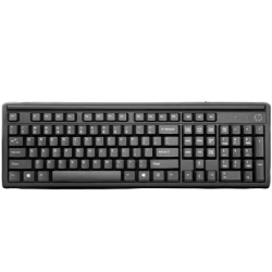 HP 100 Wired USB Desktop Keyboard | Black