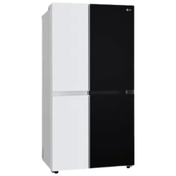 LG 650 L Side by Side Refrigerator | 3 Star | Frost Free | Moon Knight | GL-B257DMK3