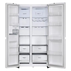 LG 650 L Side by Side Refrigerator | 3 Star | Frost Free | Moon Knight | GL-B257DMK3