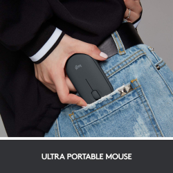 Logitech Pebble Wireless Mouse | Graphite | M350