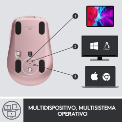 Logitech MX Anywhere 3 Wireless Laser Mouse | Rose