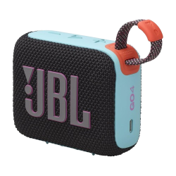 JBL Go 4 Wireless Ultra Portable Bluetooth Speaker | Water & Dust Proof | Black Orange | JBLGO4BLKO