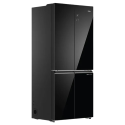 Haier Frost Free French Door Convertible Refrigerator | 520 L | Black Glass | HRB-600KGU1