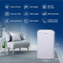 Lloyd Portable AC | 1.0 Ton |  3 Star | White | GLP12B01TP