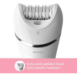 Philips Cordless Epilator | White | BRE710/00