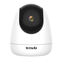 Tenda CP3 Security Pan/Tilt Smart Camera | 360° All-Round Vision | 1080P HD Wireless | White