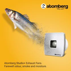 Atomberg Studio+ Exhaust Fans | 150mm | Stainless Steel | FG0161