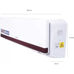 Lloyd 1.5 Ton 5 Star Bliss Plus Inverter Split AC | White | I/D-GLS18I5FORBV