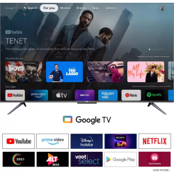 TCL 4K Ultra HD Smart QD Mini LED Google TV | 55 inch | Black | 55C755