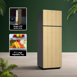 Godrej Frost Free Inverter Double Door Refrigerator | 272 L | 2 Star | Oak Wood | RT EONVOGUE 310B RI OK WD