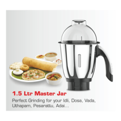 Vidiem Eva Prime Mixer Grinder |  750W | 3 Jars | Black