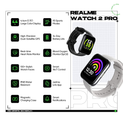 realme Smart Watch 2 Pro | Space Grey