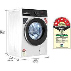 IFB 6.5 Kg 5 Star Fully-Automatic Front Loading Washing Machine | ELENA ZXS | In-Built Heater-3D Wash Technology | Silver