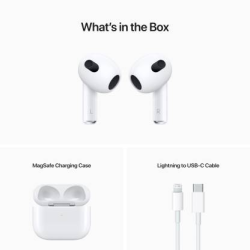 Apple Airpods | 3rd Generation | Bluetooth Headset | True Wireless | White | MME73HN/A