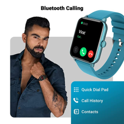 Fire-Boltt Ninja Bluetooth Calling Smartwatch |  SpO2 | Heart Rate Monitoring & AI Voice Assistant |  Free Size | DARK GREEN