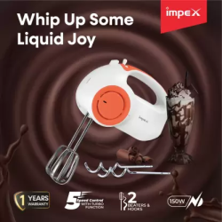 IMPEX HM 3303 150 W Hand Blender | White