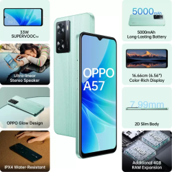 OPPO A57 | 4 GB | 64 GB | Glowing Green