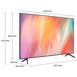 Samsung | UA43AU7700KLXL  | 43 inches | 4K Ultra HD Smart LED TV | Titan Gray