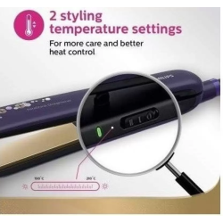 PHILIPS | BHS397/00 | Hair Straightener | Purple