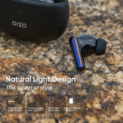 DIZO TechLife Buds Z | True Wireless | Bluetooth Headset | Onyx