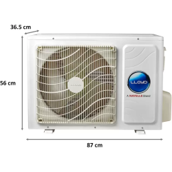 Lloyd BP 1 Ton 3 Star Inverter Split AC | Copper Condenser-GLS12I36WSBP | White