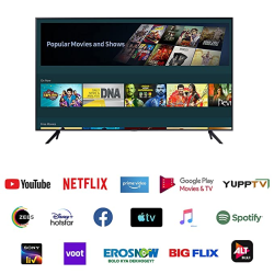 Samsung 4K Ultra HD Smart LED TV UA55AU7500KLXL | 55 inches | Black