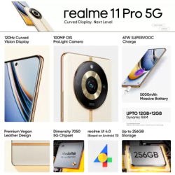 realme 11 Pro 5G | 8 GB / 256 GB | Sunrise Beige