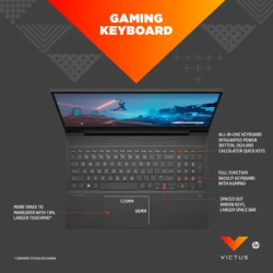 HP Victus AMD Ryzen 7 Octa Core 5800H | 16 GB/512 GB SSD/Windows 11 Home/6 GB Graphics/NVIDIA GeForce RTX 3060 | 16-e0361AX Gaming Laptop