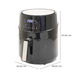 FABER 4.5L 1500 Watt Digital Air Fryer with Rapid Air Technology  | Black