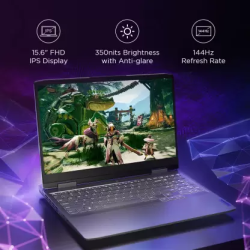 Lenovo | LOQ Intel | Intel Core i5 | 12th Gen 12450H | 16 GB | 512 GB SSD | Windows 11 Home | NVIDIA GeForce RTX 3050 | 15IRH8 Gaming Laptop