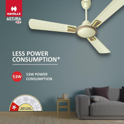 Havells 1200mm Astura Energy Saving Ceiling Fan | Bianco Bronze